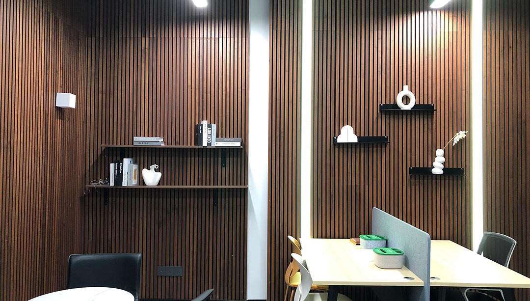 Echo in Your Office? Install Slatted Acoustic Panels-5
