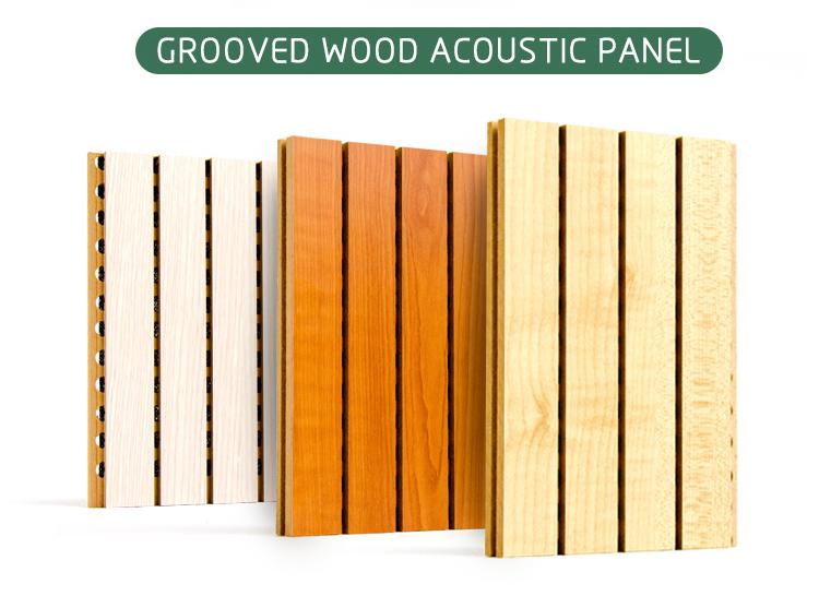 Grooved Acoustic Wood Wall Panels-2