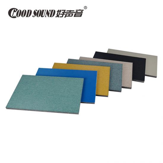 High density glass fiber decorative acoustic panels sound absorbing foam materials acoustic panel