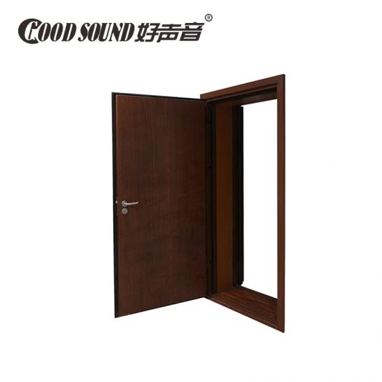 New Design soundproof acoustic door panel solid Wood soundproof tiles