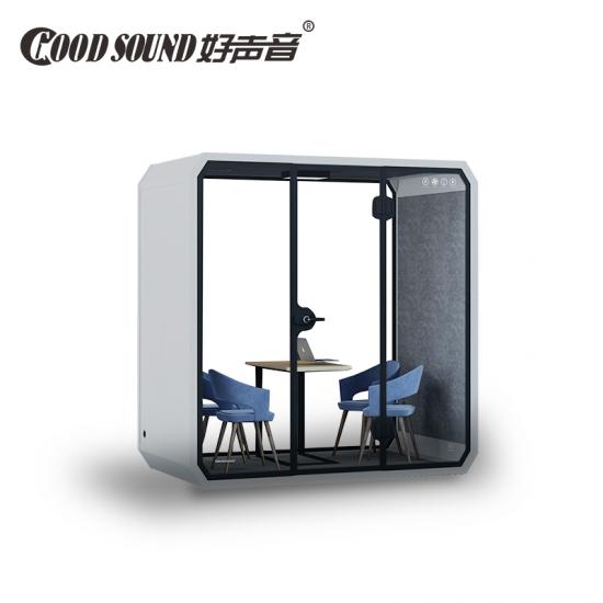 Sound booth movable soundproof room video conference meeting soundproof booth
