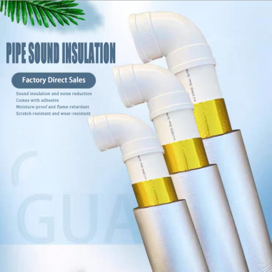 Aluminum Foil Soundproof Water Pipes Sound Insulation Soundproofing Sound Proof Felt