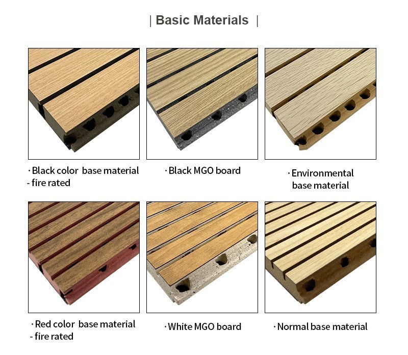 Mdf Grooved Board For Assembly Hall-3