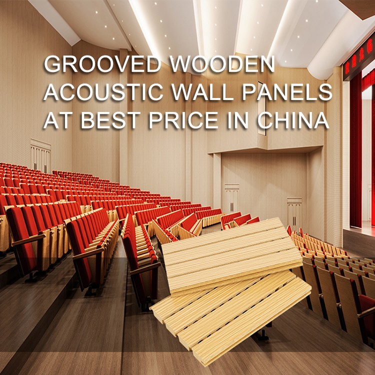 Grooved Wooden Acoustic Wall Panels-7