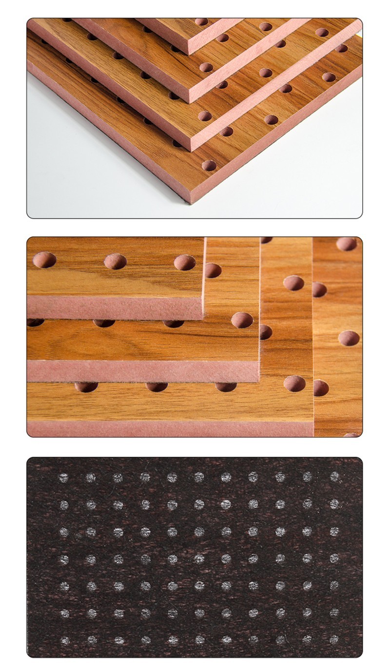 Acoustic Wood Perforated Panels-1