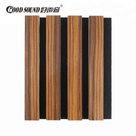 Slatted Wall Panels For Meeting Room
