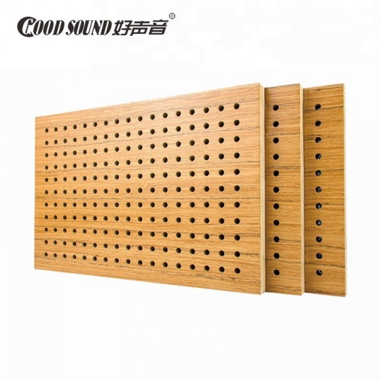 Perforated Wood Panels For Wall