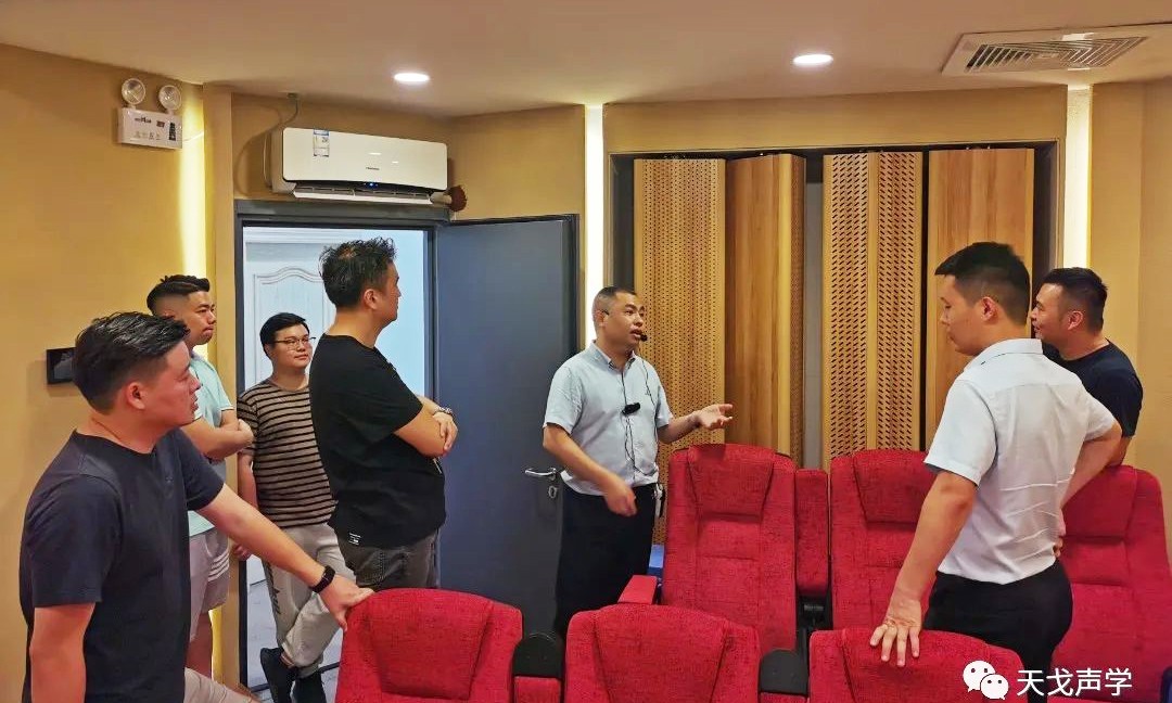 Leaders visited GOODSOUND Acoustic to inspect the work-6