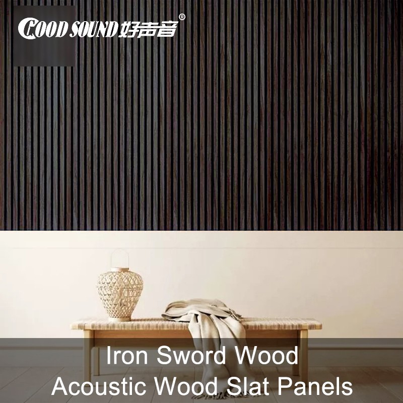 Iron Sword Wood Acoustic Wood Slat Panels-1