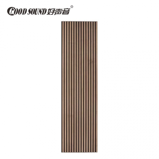 Rustic Walnut Wood Slat Wall Panel