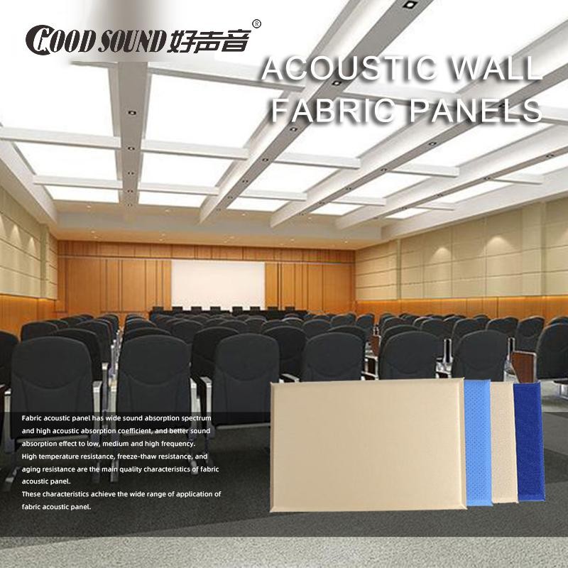 Acoustic Wall Fabric Panels For Noise Control-1