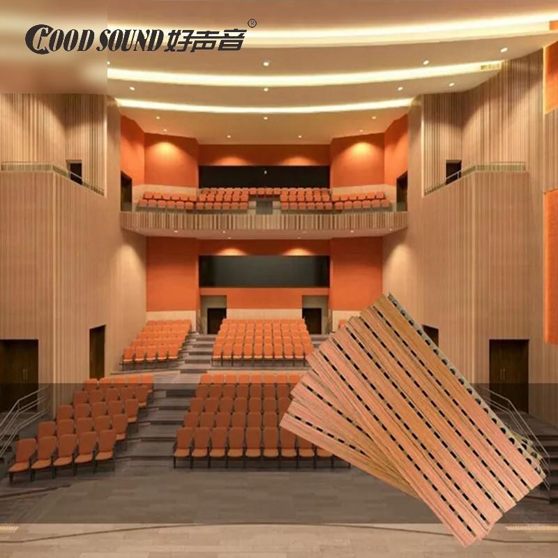 Beautiful Groove Panels For Concert Hall-7