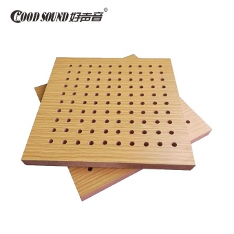 Wooden Wall Acoustic Perforated Board Panels