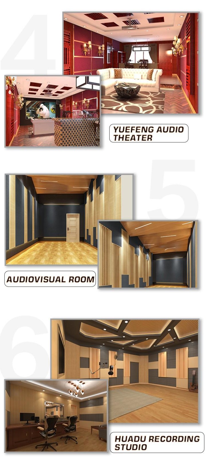 Acoustic Sound Diffuser-8