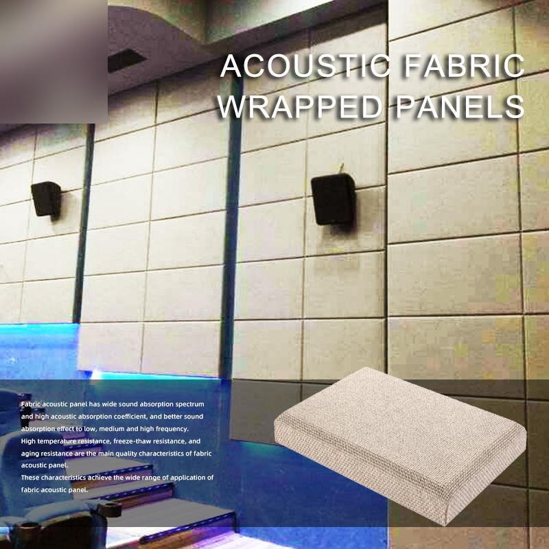 High Quality Acoustic Fabric Wrapped Panels-1