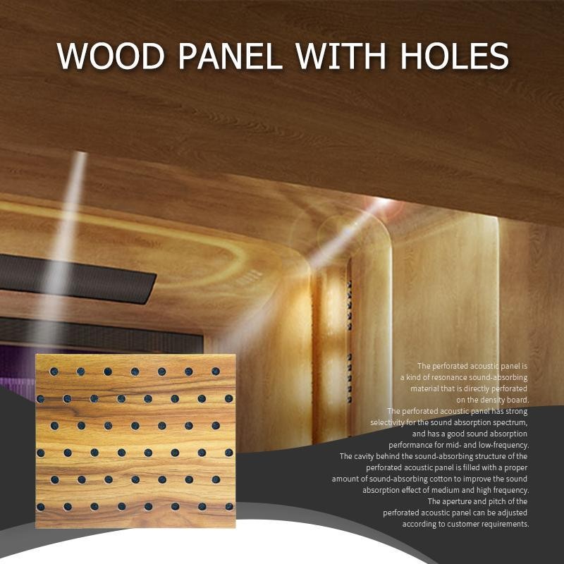 Wood Panel With Holes Elevates Hall Decor-6