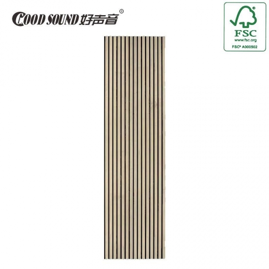 White Oak Slat Wood Panels For Office