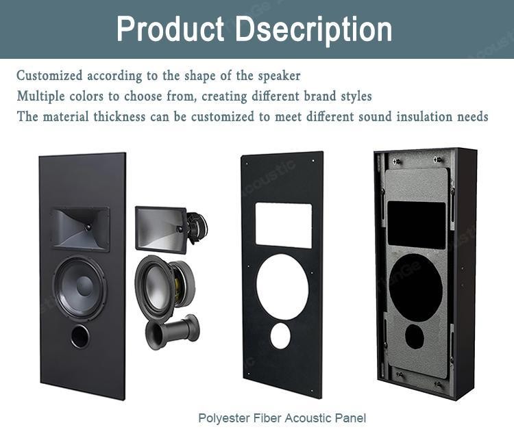 Polyester Fiber Acoustic Panel For Speakers-3