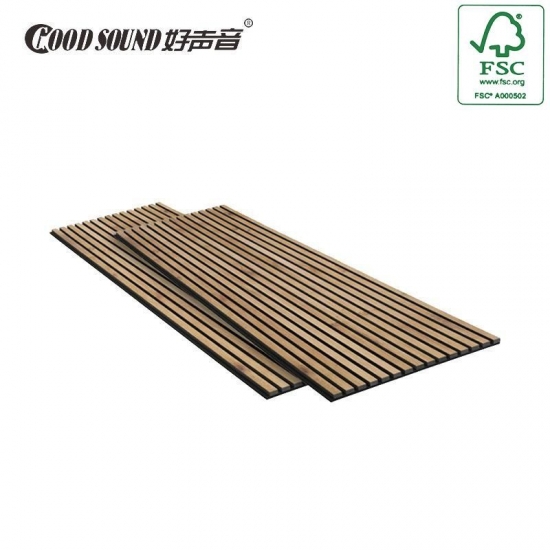 Wood Panels, Classic wood slat acoustic panels