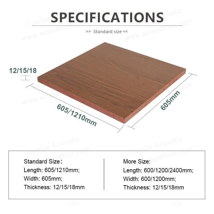 Micro Perforated Wood Acoustic Panel-5