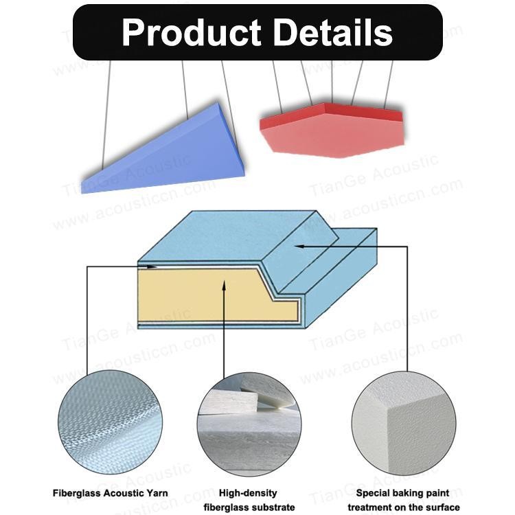 Fiberglass Acoustic Ceiling-2