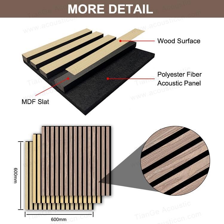 Akupanel 60cm Acoustic Slat Wood Panels-5