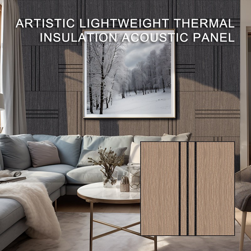 Artistic Lightweight Thermal Insulation Acoustic Panel-1