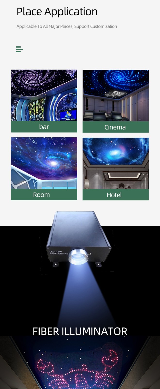 TianGe Starry Sky Ceiling Acoustic Absorption Panels-4
