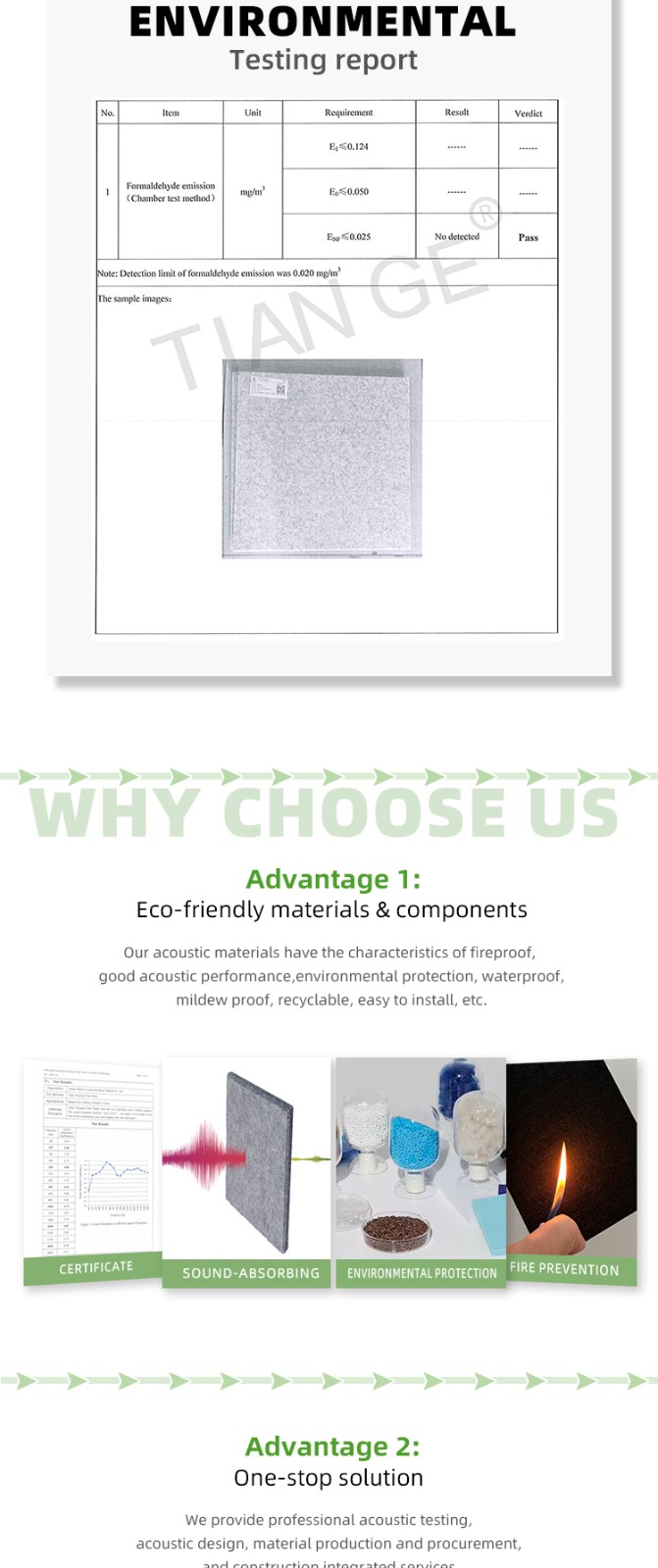 High Density Polyester Acoustic Panels For Wall-7