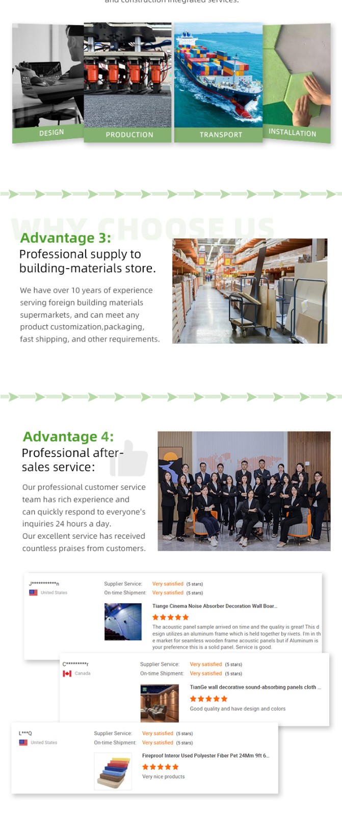 High Density Polyester Acoustic Panels For Wall-7