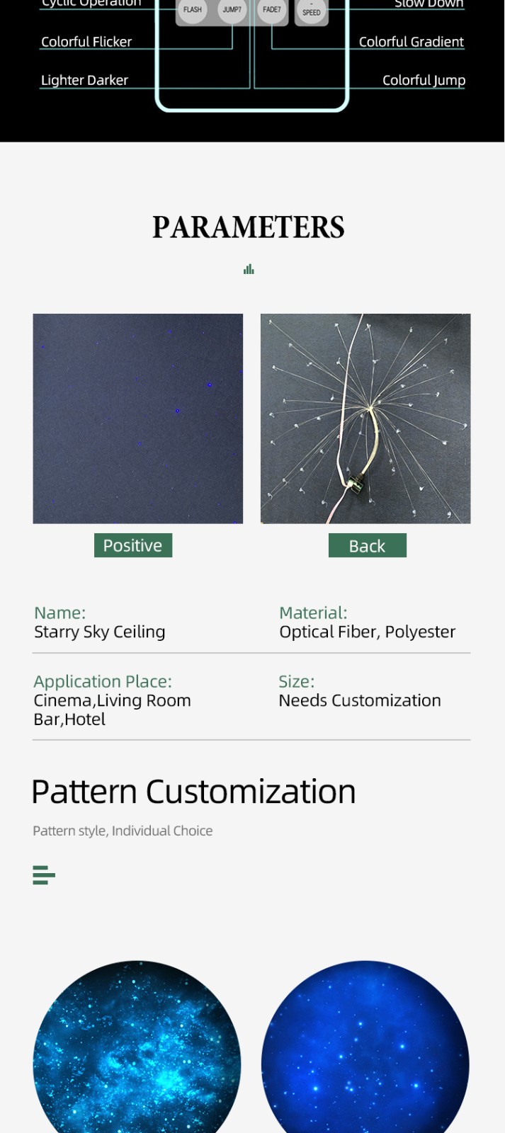 GOODSOUND Starry Sky Ceiling Acoustic Absorption Panels-6