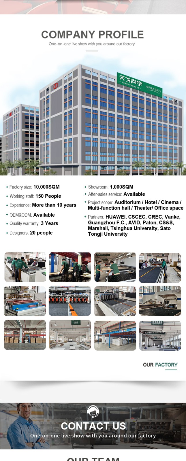 Mdf Perforated Panels For Conference Center-9