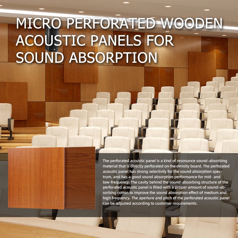 Micro Perforated Wooden Acoustic Panels for Sound Absorption-6
