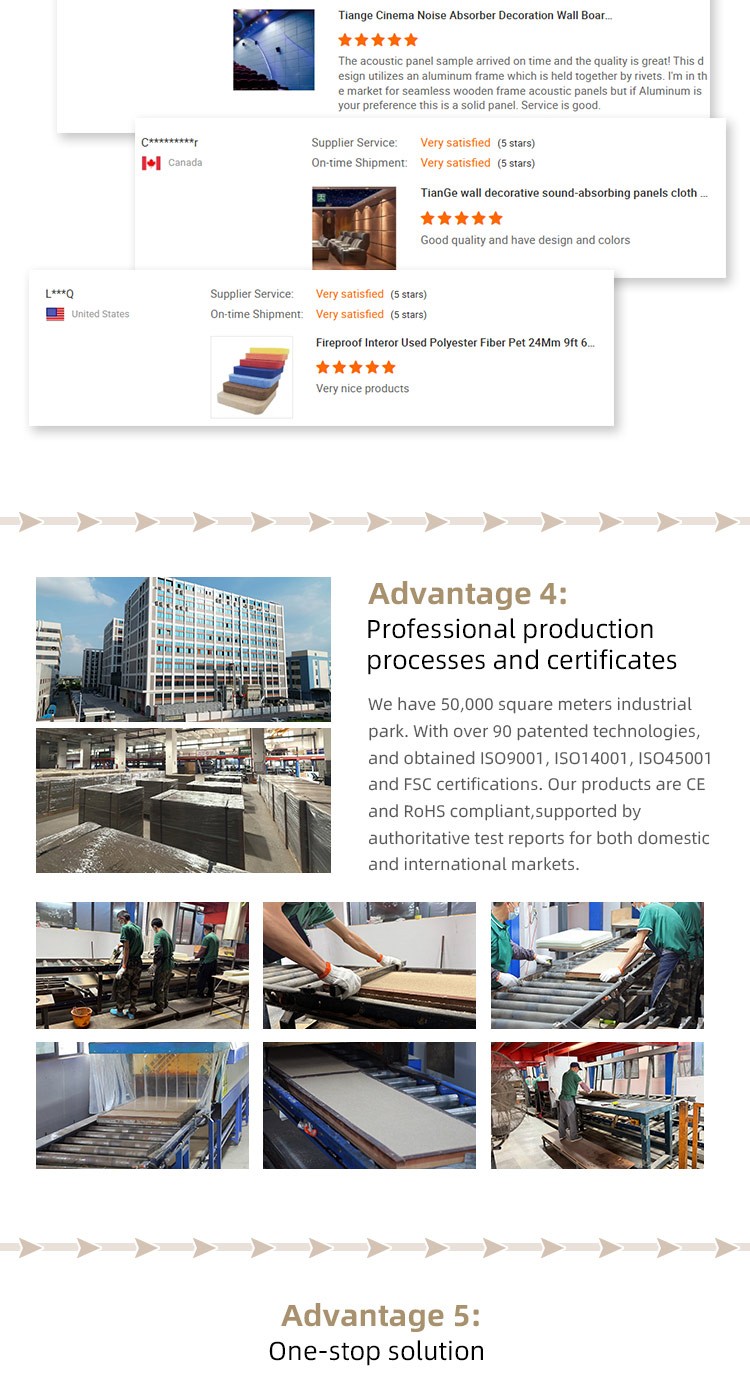 Sandrock Acoustic Panel for Interior Sound Absorption-3