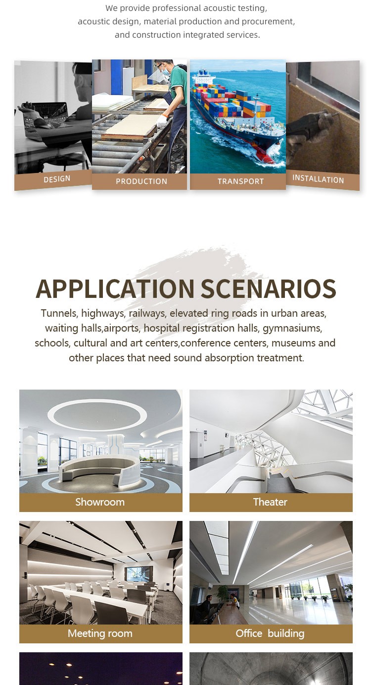 Sandrock Acoustic Panel for Interior Sound Absorption-5