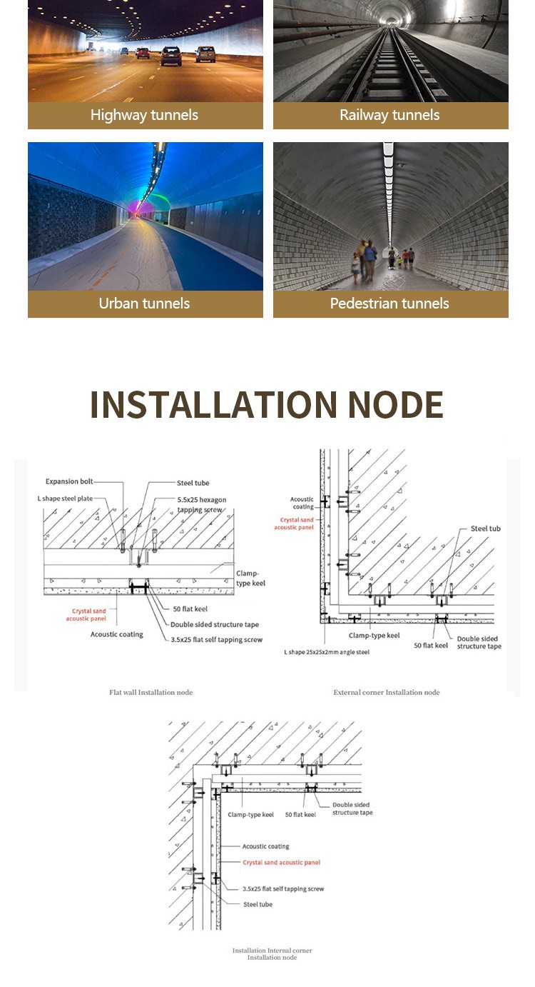 Sandrock Acoustic Panel for Interior Sound Absorption-6