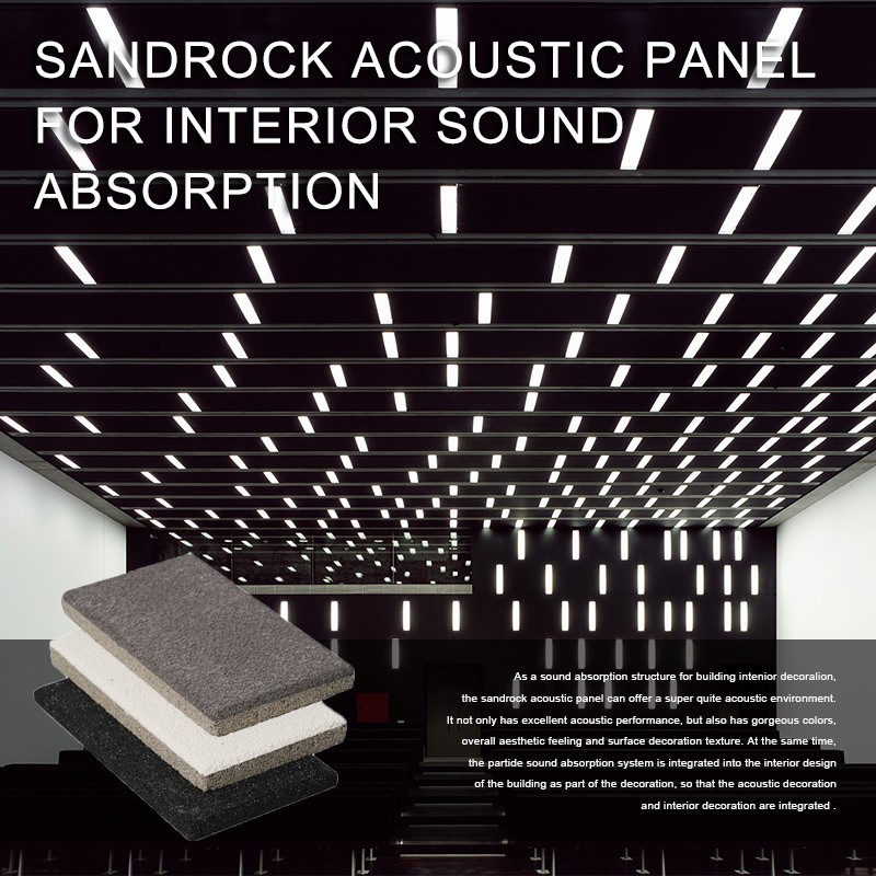 Sandrock Acoustic Panel for Interior Sound Absorption-6