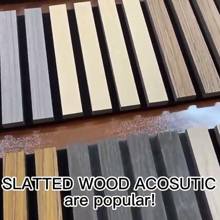 Simple Yet Beautiful Wood Slat Panels For Walls