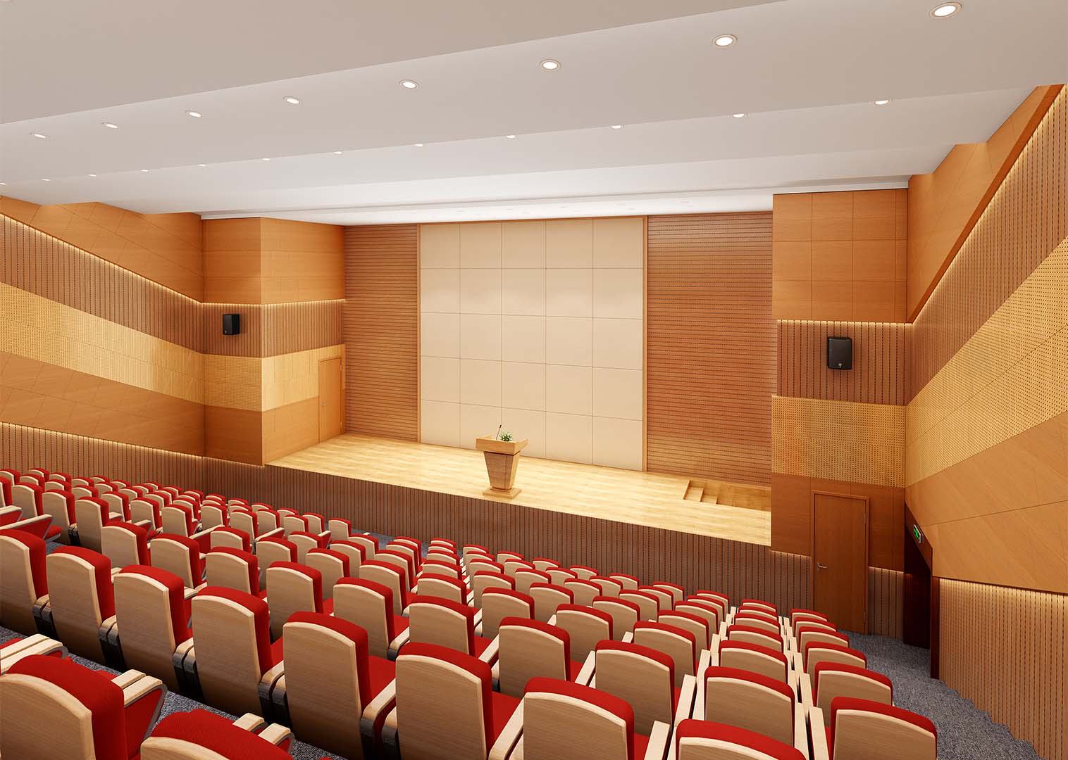 Mongolian Multifunctional Hall Acoustic Design Project
